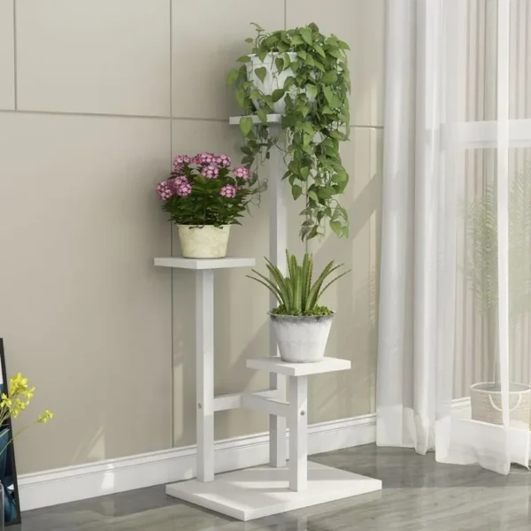 Plant Stand Household Plant Shelves Environment protection Flower Pot Holder Multi-storey Plant Rack Shelves Indoor Plant Stand - Image 2
