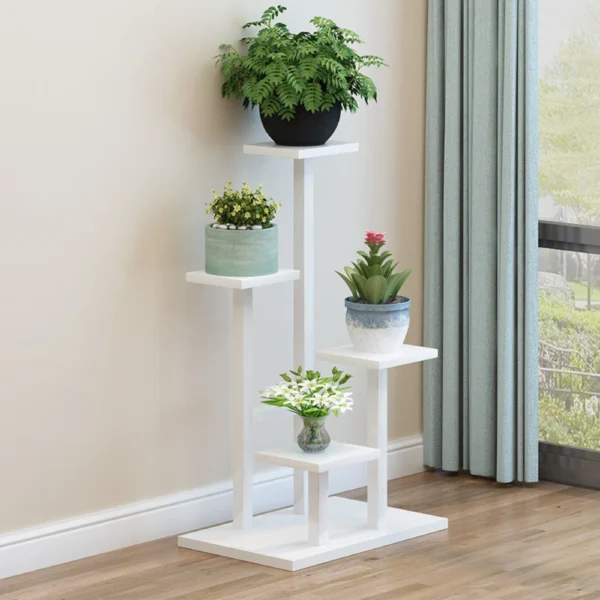 Plant Stand Household Plant Shelves Environment protection Flower Pot Holder Multi-storey Plant Rack Shelves Indoor Plant Stand - Image 5